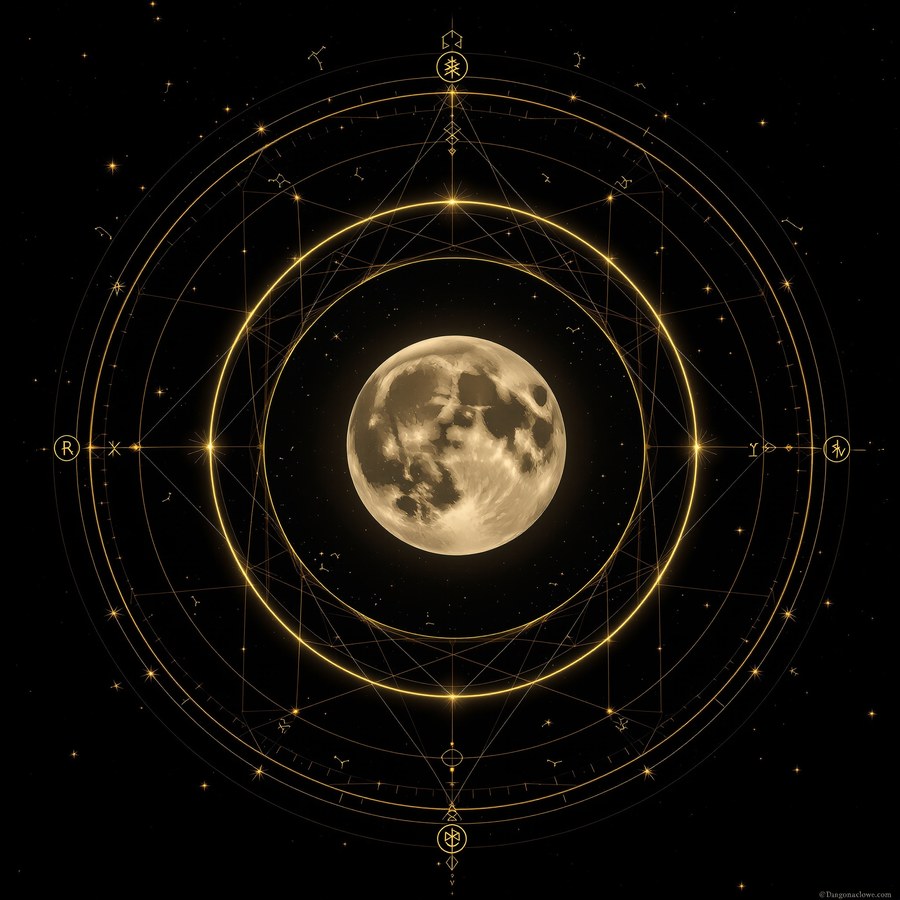 The moon